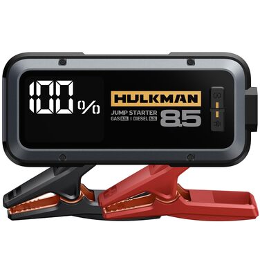Пусковий пристрій для авто HULKMAN Alpha85 Jump Starter 2000A 20000mAh, портативний бустер акумулятора для бензинових двигунів до 8.5 л та дизельних до 6 л