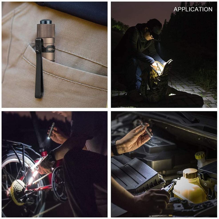 Ліхтарик OLIGHT I3T Mini LED 180 люмен, 60 м, водонепроникний IPX8, компактний, на AAA батарейці, для кемпінгу, полювання, outdoor та екстрених ситуацій (чорний)