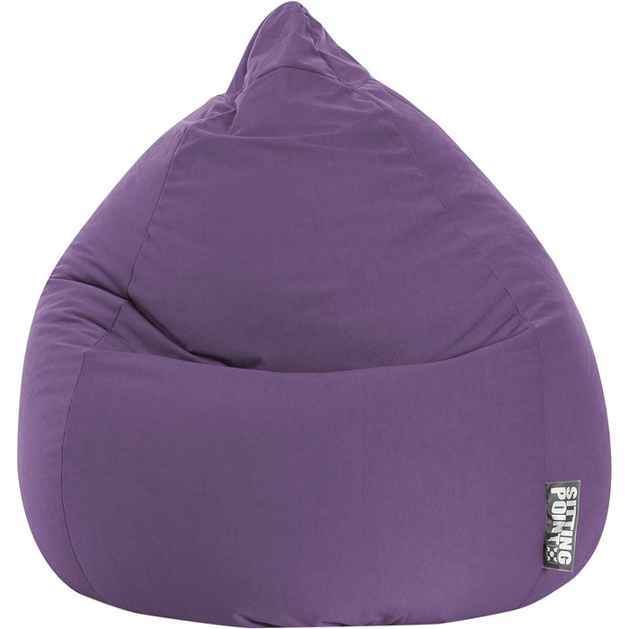 Крісло-мішок SITTING POINT by MAGMA Easy XL 220 л, фіолетове