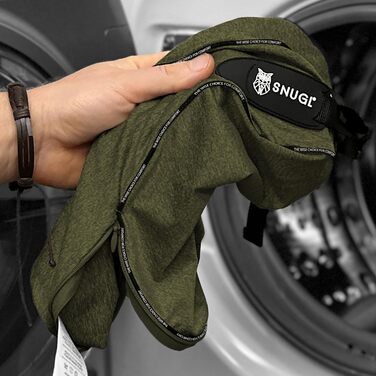 Змінний чохол для дорожньої подушки SNUGL, оливковий, для дорослих