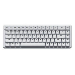 Клавіатура механічна дротова Ajazz AK680 MAX Magnetic Switch RGB USB White