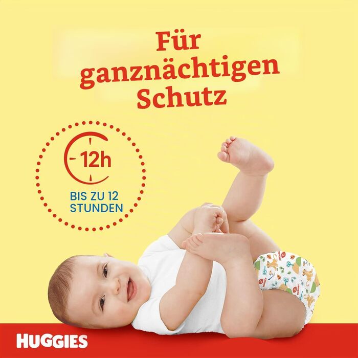 Підгузки Huggies Unistar, розмір 6 (15-30 кг), 72 шт.