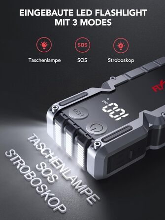 Бустер для автомобіля FLYLINKTECH 7000A — Пусковий пристрій (Powerbank) для 12V авто