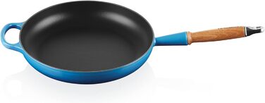 Сковорода Le Creuset Signature з чавуну з дерев'яним ручками, 20258240900422