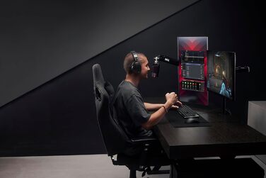 RØDE X XCM-50 Професійний USB конденсаторний мікрофон для стрімерів і геймерів, чорний, з віртуальним мікшером