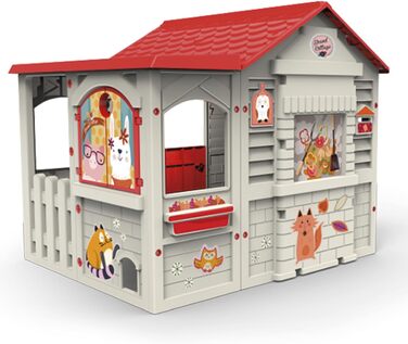 Дитячий будиночок Chicos Grand Cottage XL для вулиці (2+ роки) - садовий будиночок для хлопчиків та дівчаток