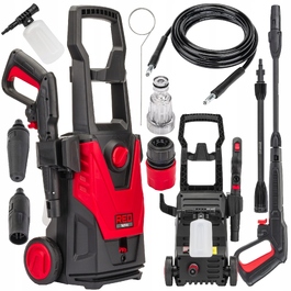 Мийка високого тиску RED TECHNIC 1600 Вт, алюмінієвий насос, 120 бар, 5 м