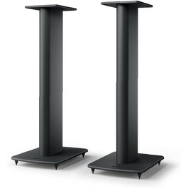 Підставки для акустики KEF S2, чорні, сумісні з LS50 Meta, LS50 Wireless II, LS50, LS50 Wireless