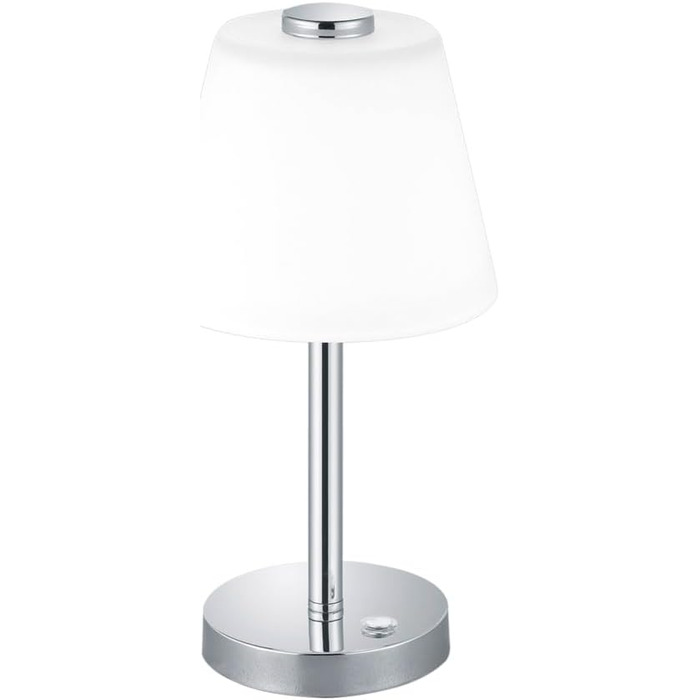 Настільна лампа Trio Leuchten Emerald 4 Вт, хром, інтегрований LED, 15x15x29 см
