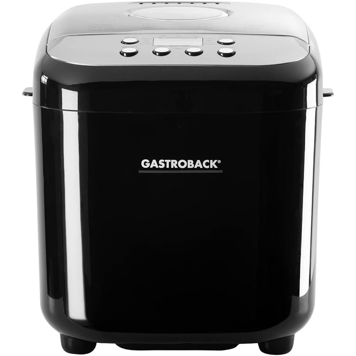 Професійний хлібопекарський автомат Design Brotbackautomat Pro, чорний/сріблястий