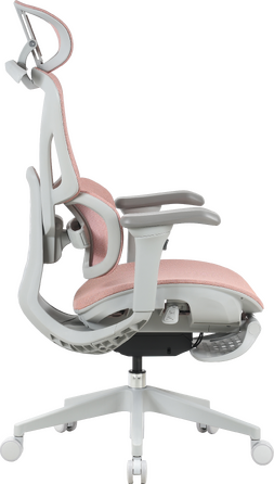 Крісло офісне OfficePro Elite OC950GLP Gray/Light Pink