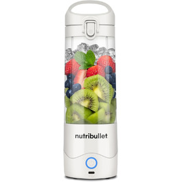 Портативний блендер nutribullet 475 мл, білий, USB-C, BPA Free, багатофункціональний міксер