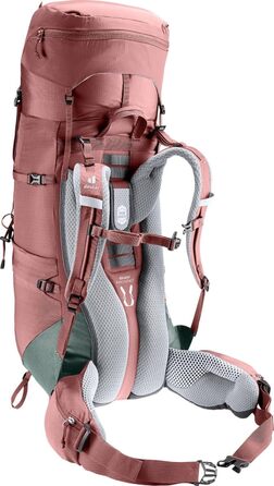 Жіночий трекінговий рюкзак Deuter Aircontact Lite 35+10 SL, легкий, Caspia-ivy, 35+10 л