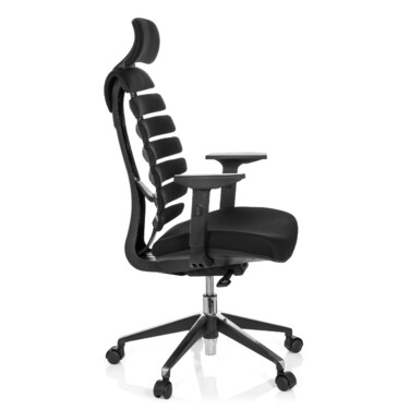 Офісне крісло / поворотне крісло ERGO LINE II PRO Тканина Чорний HJH OFFICE