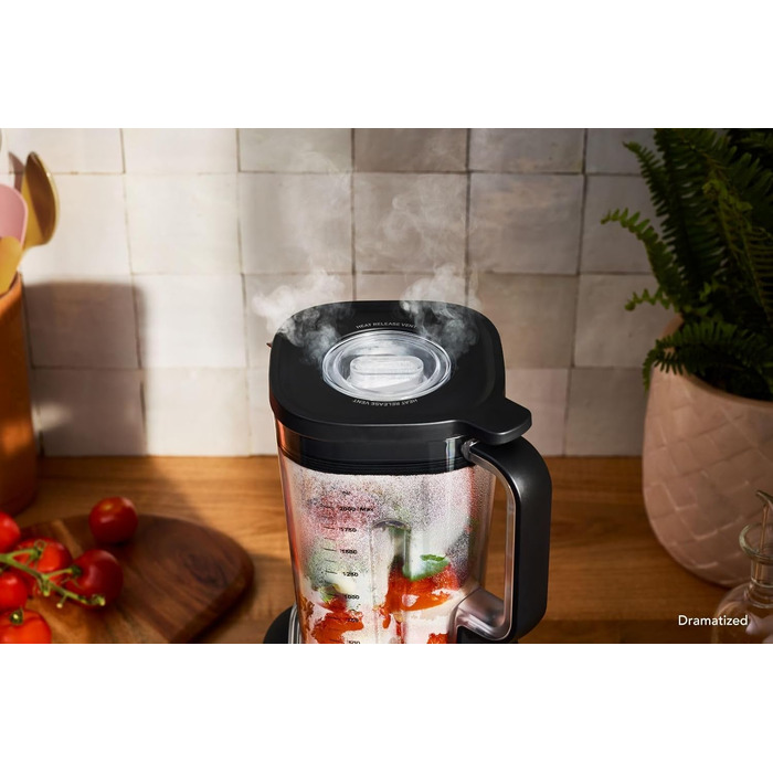 Блендер стаціонарний KitchenAid 5KSB2073EPL Pure Power, 1.5 л, білий перламутр - для смузі, супів, крихти льоду