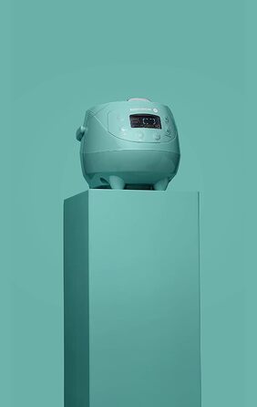Електричний рисоварка Reishunger 0.6L, для 1-3 осіб, з функцією підігріву та таймером | 8 програм, 7-фазна технологія