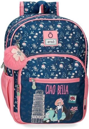 Дитячий рюкзак Enso Ciao Bella, багато кольорів, поліестер, 38 см
