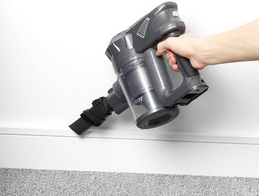 Акумуляторний пилосос Beldray Turbo Plus 22,2 В, 0,5 л, для різних поверхонь, моторизована щітка, LED-підсвітка, до 45 хв роботи, без мішка