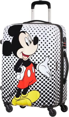 Дитяча валіза American Tourister Disney Legends Spinner S, 65 см, 36 л, багатоколірна (Mickey Mouse Polka Dot)