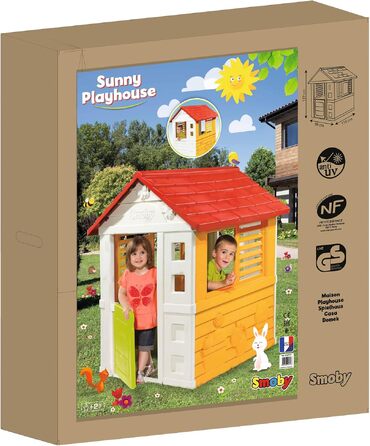 Дитячий садовий будиночок Smoby Sunny 7600810707, 98x110x127 см, для дітей від 2 років
