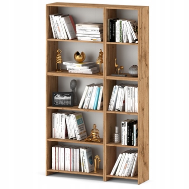 Стелаж Stiv-Meble 110 x 189,4 x 30,4 см, колір: дуб вотан