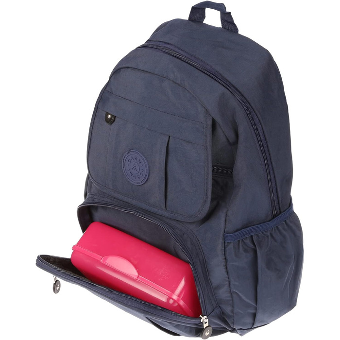 Жіночий спортивний рюкзак для ноутбука Christian Wippermann, чорний, стильний міський daypack