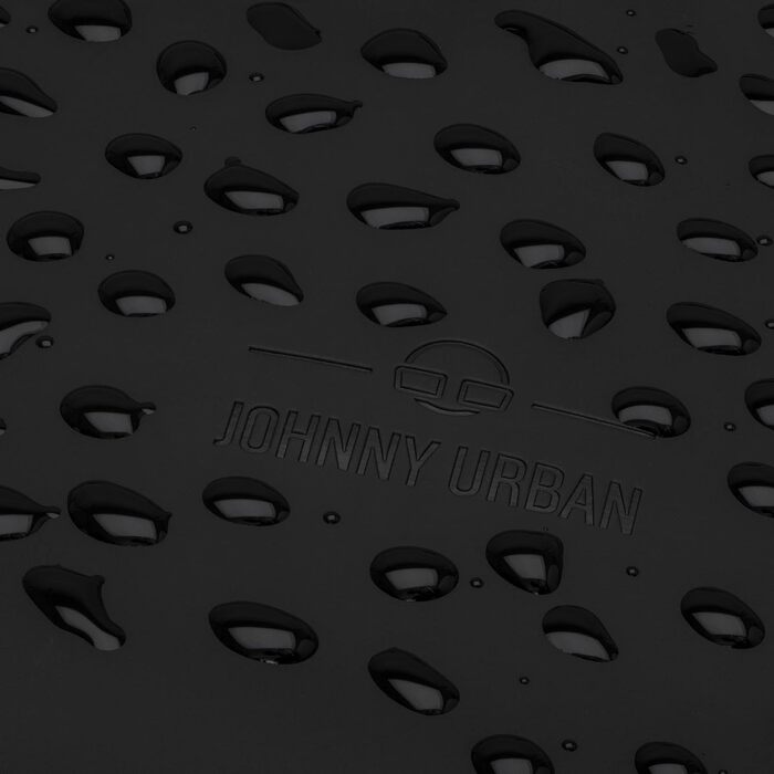 Рюкзак Johnny Urban Harvey Medium чорний, роллтоп 15л, водостійкий, для ноутбука, для міста, унісекс