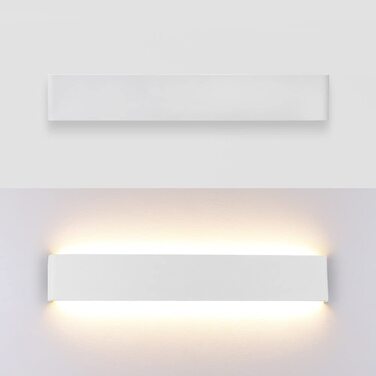 Світильник настінний Klighten LED 20W, 60 см, сучасний, тепле біле світло 3000K, для ванної, вітальні, спальні, сходів, білий
