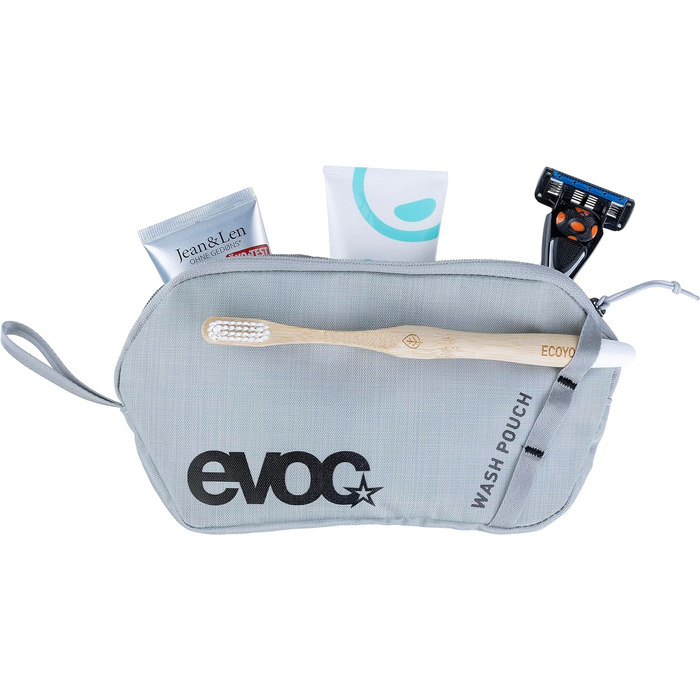 Рюкзак EVOC EXPLORER PRO 30 л срібний, система AIR FLOW CONTACT, AIRO FLEX пояс, відсік для питної системи та дощовик, комфортний міський та туристичний рюкзак преміум-класу