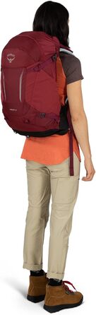 Рюкзак Osprey Hikelite 28 л червоний Sangria, розмір M-L, для туризму