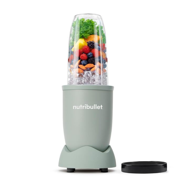 Nutribullet Pro 900 Блендер для смузі та коктейлів, 900 Вт, Оливково-зелений (NB904MASN) - Екстракція поживних речовин, компактний дизайн