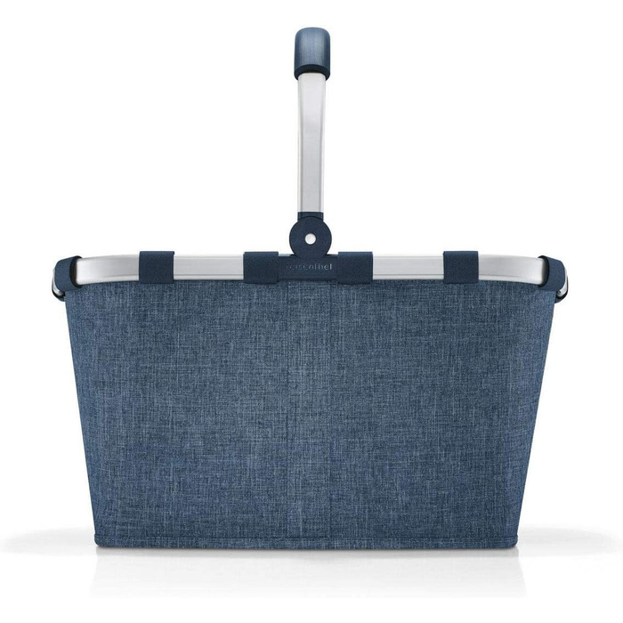 Кошик для покупок Reisenthel Carrybag Frame Bandana Blue, місткий, з міцною рамою, водовідштовхувальний, з внутрішньою кишенею, стильний дизайн