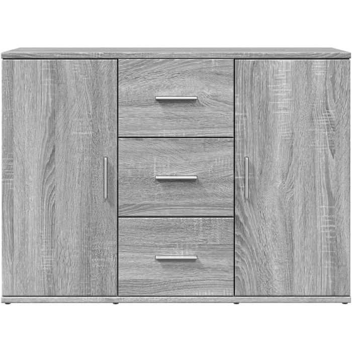 Комод vidaXL у стилі старого дерева, 90x29,5x65 см, ДСП, для зберігання речей, шафа для вітальні, домашній органайзер