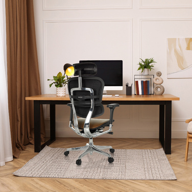 Крісло офісне / Керівне крісло ERGOHUMAN GEN2 шкіра темно-коричневе hjh OFFICE