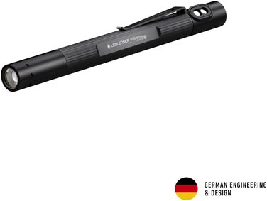 Ліхтарик Ledlenser P4R Work LED для майстерні та майстрів, акумуляторний, 170 люмен, з фокусуванням, до 100 м, USB-зарядка, кліпса