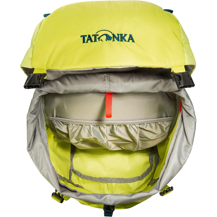 Рюкзак Tatonka Hike Pack 27 л з вентиляцією спини та дощовиком, легкий туристичний рюкзак для жінок і чоловіків, лайм