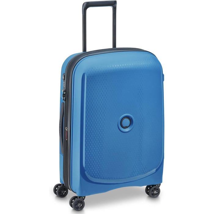 Валіза DELSEY PARIS Belmont Plus S цинкова синя, дорожня валіза на колесах