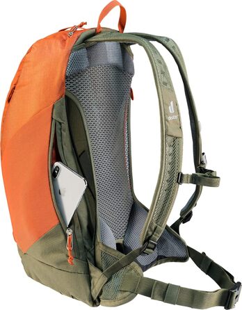 Унісекс туристичний рюкзак Deuter AC Lite 17 л, паприка-хакі