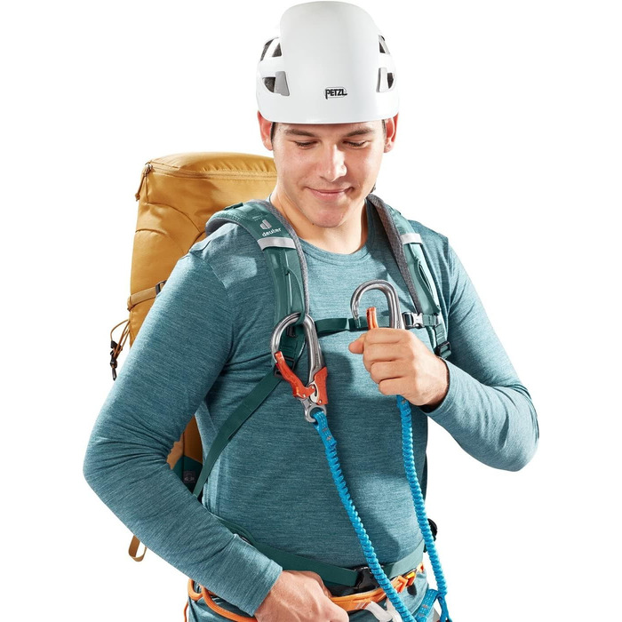 Рюкзак Deuter Trail 24 для хайкінгу та альпінізму, 24 л, кольори мигдаль/синій