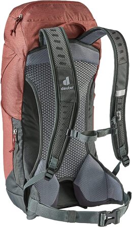 Рюкзак для походів Deuter AC Lite 16 л, червоно-зелений