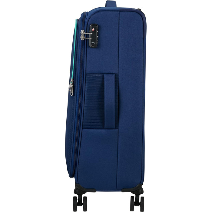 Валіза American Tourister Sea Seeker Spinner M 68 см 61 л синя (Combat Navy)