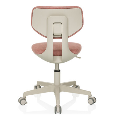Дитячий письмовий стілець / дитячий стілець KIDDY CLASSIC тканина рожевий hjh OFFICE