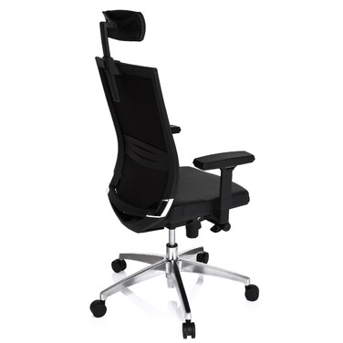 Офісне крісло / Крісло керівника PORTO MAX HIGH Leather Black HJH OFFICE