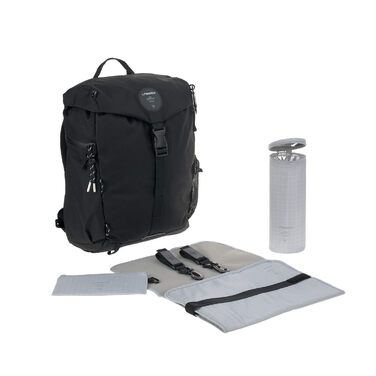 Дитячий рюкзак Lässig Green Label Outdoor, чорний, 850 г
