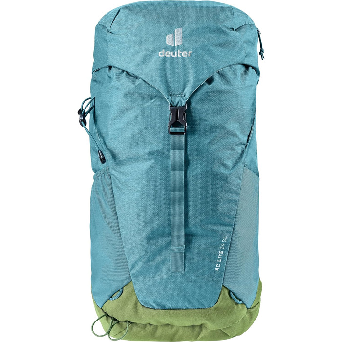 Жіночий туристичний рюкзак Deuter AC Lite 14 SL, 14 л, блакитний/зелений