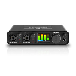 MOTU M2 - Аудіоінтерфейс USB 2.0, 2 входи/2 виходи, 24-біт/192 кГц