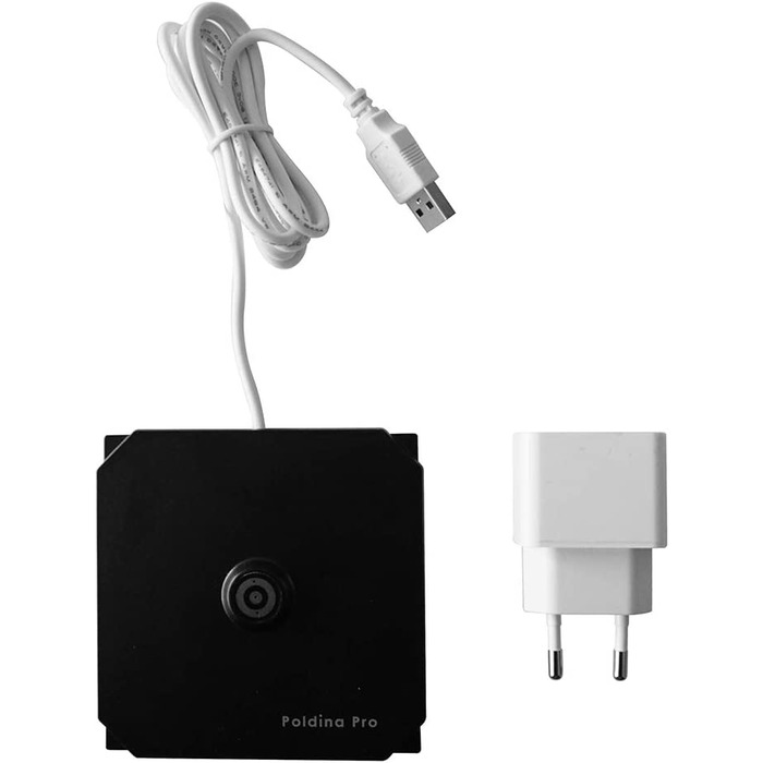 Zafferano Poldina Pro Mini – бездротова LED-лампа для дому та саду, білий колір, сенсорне керування, регулювання яскравості, 30 см, з зарядним пристроєм