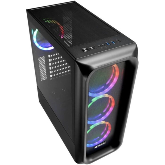 Ігровий корпус для ПК Sharkoon TK5M RGB з підсвіткою
