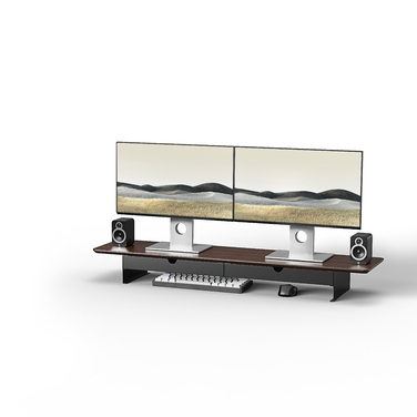 Настільна підставка для монітора OfficePro MR164DW Dark Wood/Black