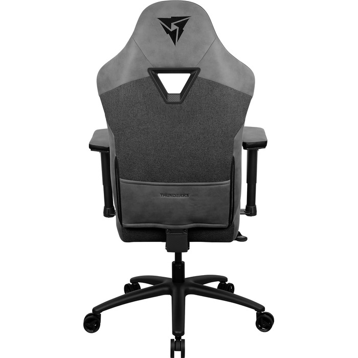 Ігрове крісло ThunderX3 EAZE SYNC4, ергономічне, синхронний механізм, екошкіра і тканина, чорне